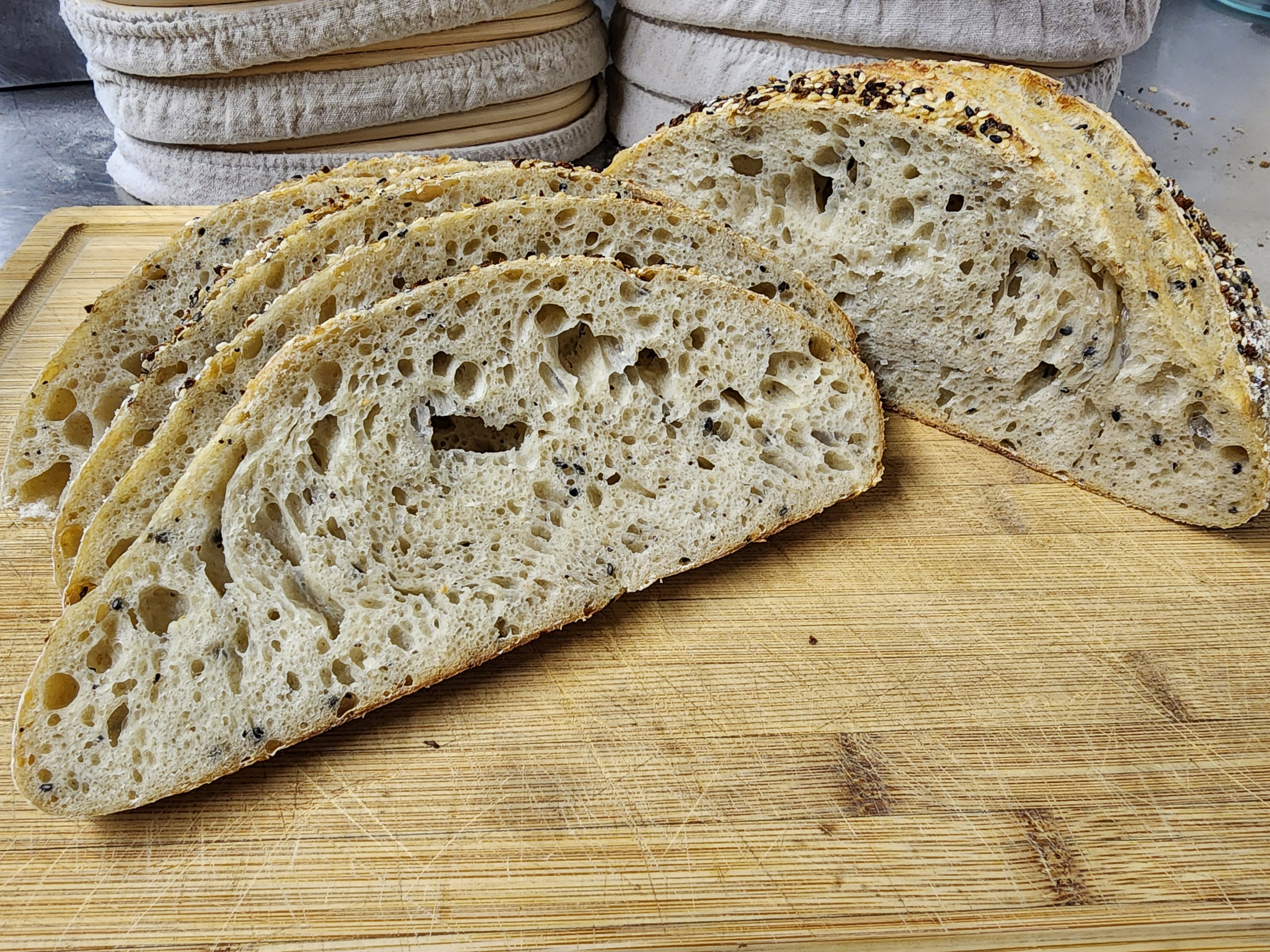 Everything Seasoned Sourdough