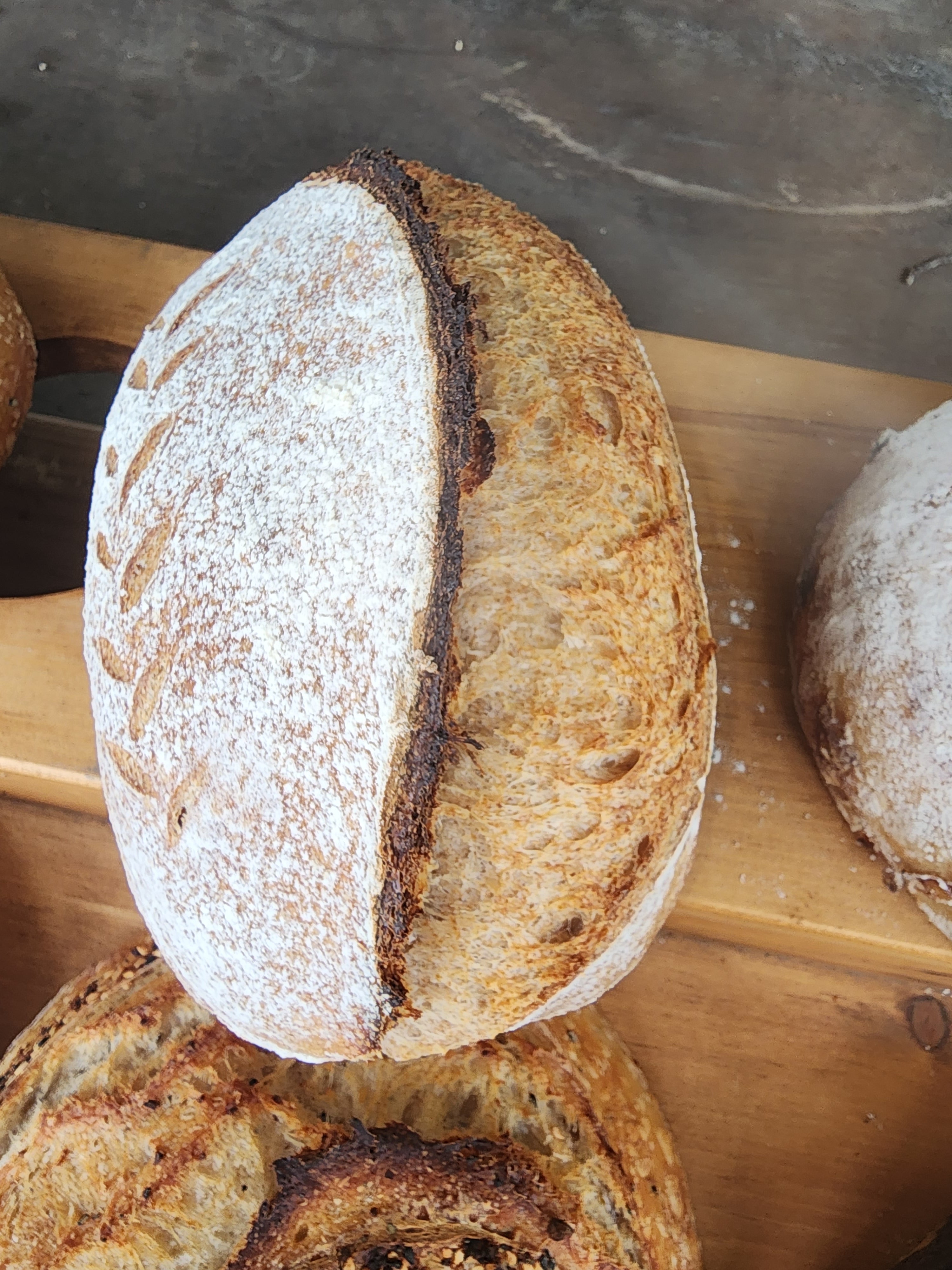 Rustic Honey Wheat Sourdough