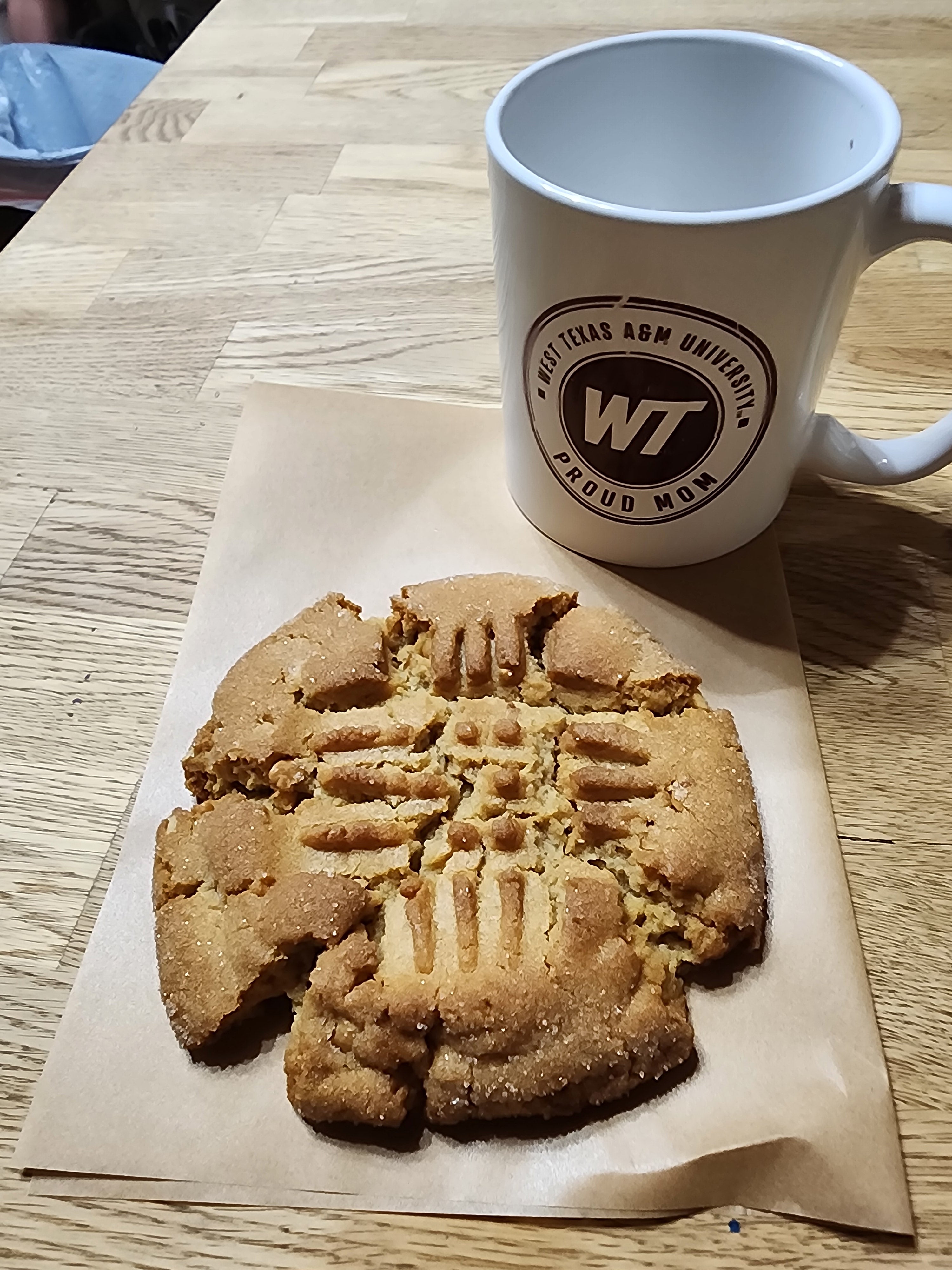 Jumbo Peanut Butter Cookie