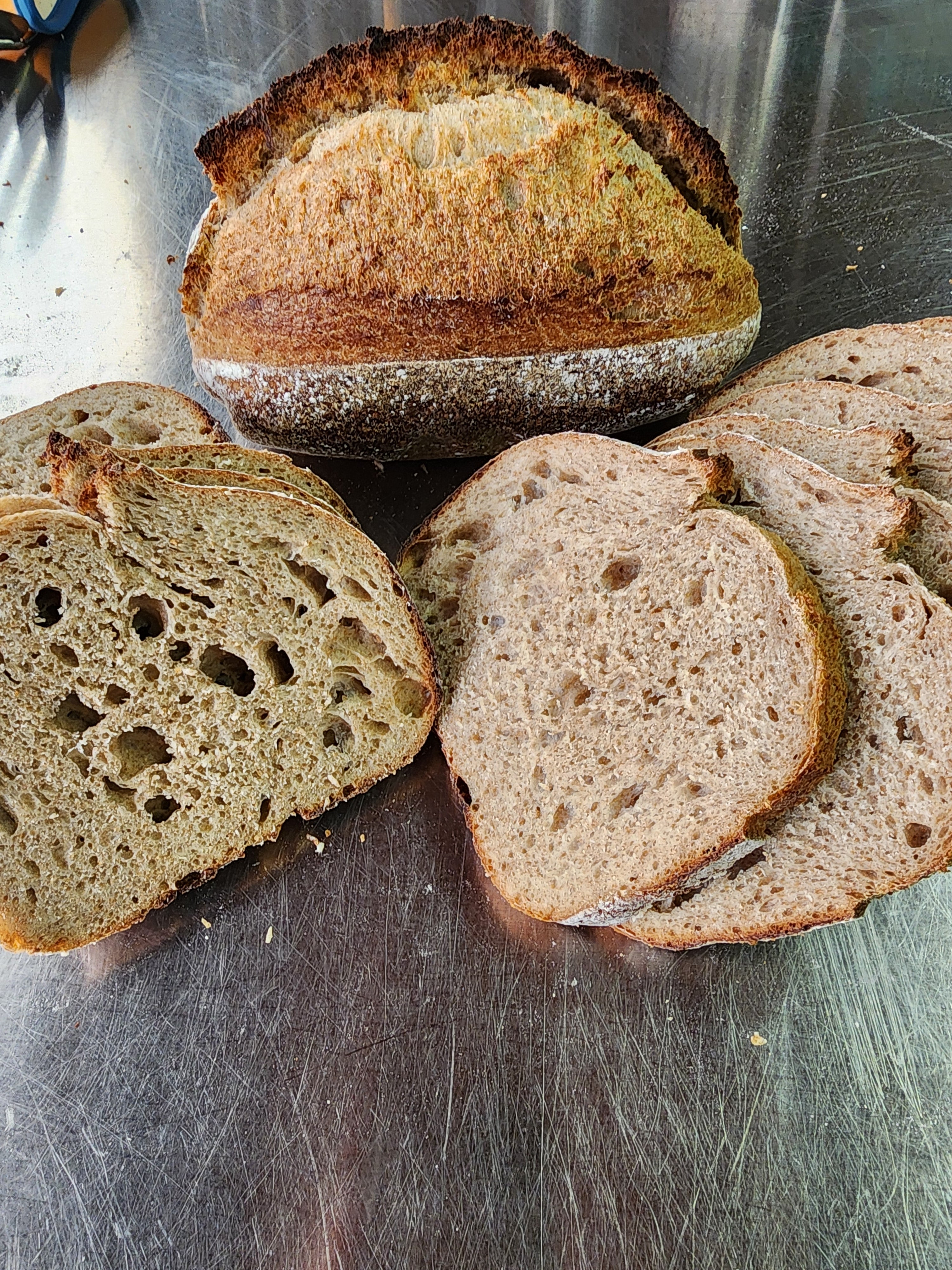 Rustic Honey Wheat Sourdough