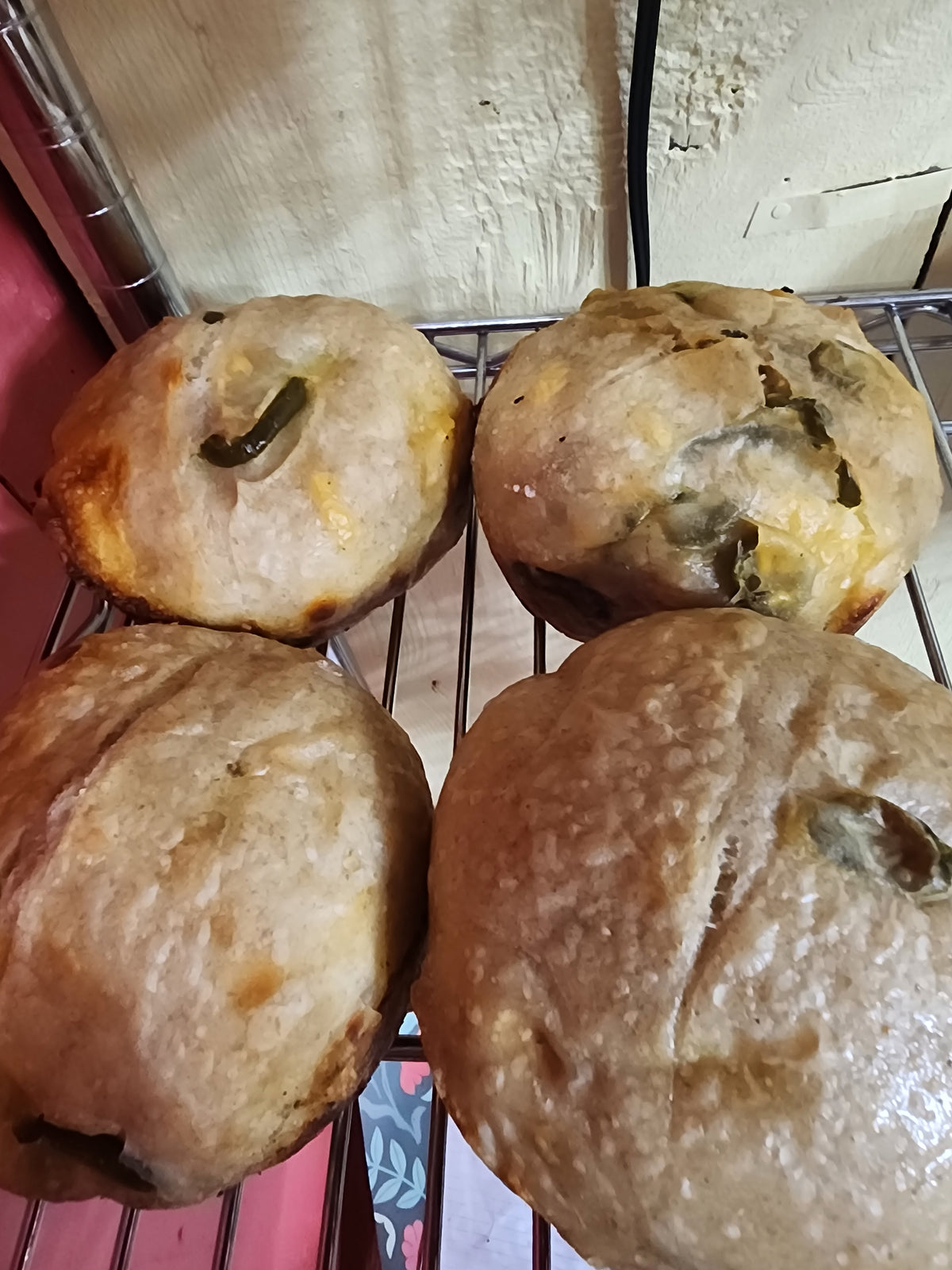 Jalapeño Sharp Cheddar Sourdough Bread Bowls