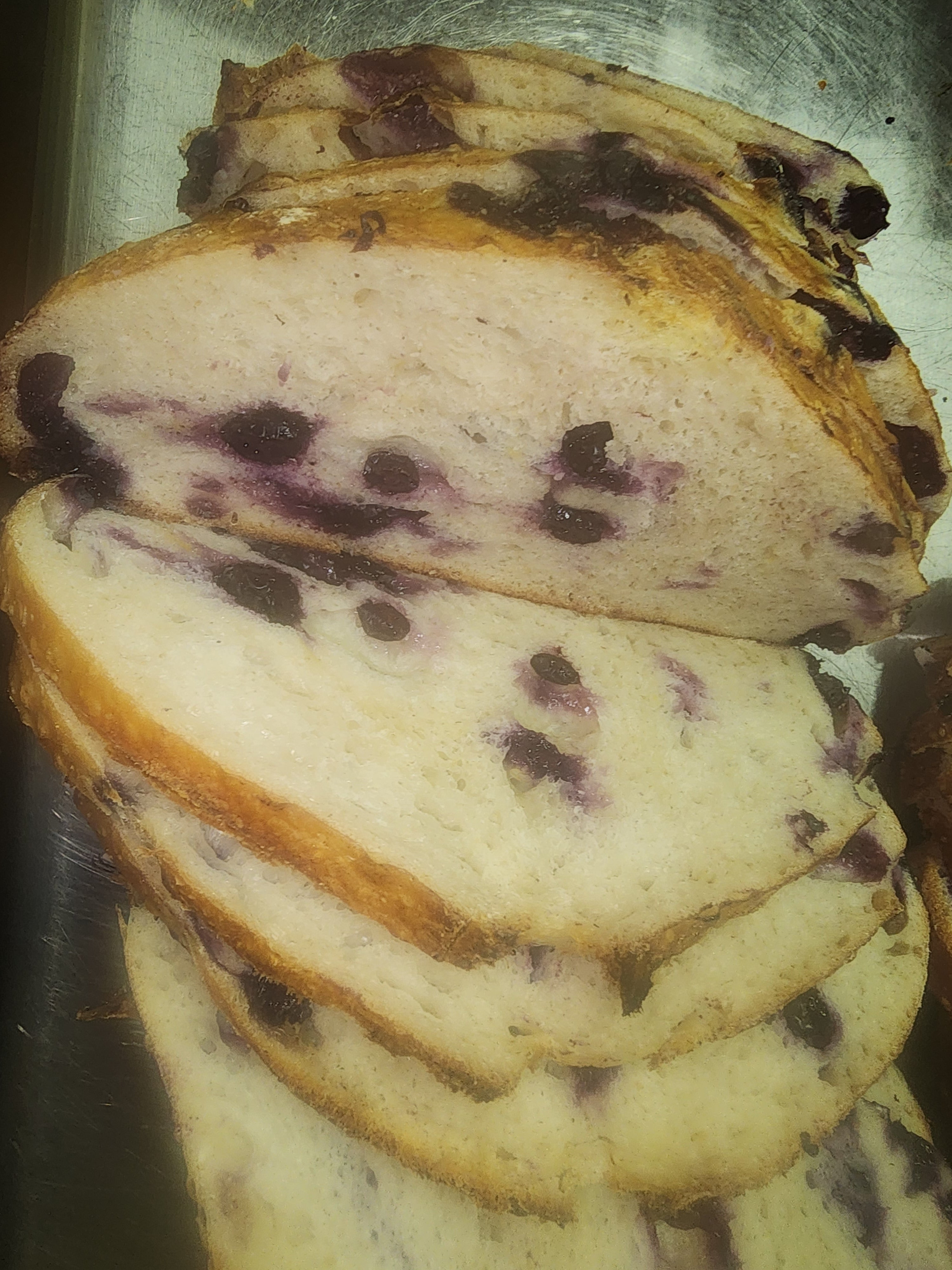 Fresh Blueberry and Lemon Sourdough