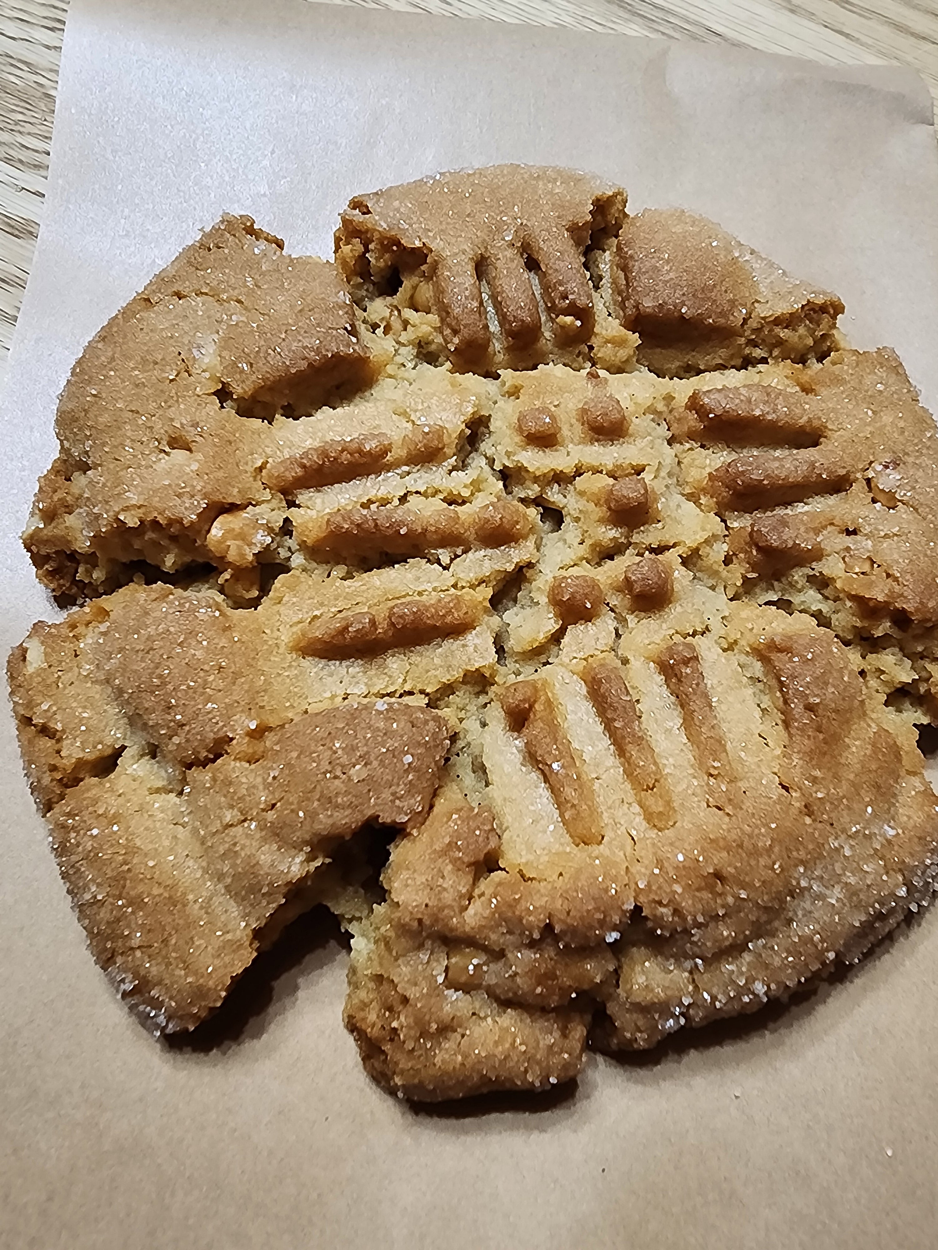 Jumbo Peanut Butter Cookie