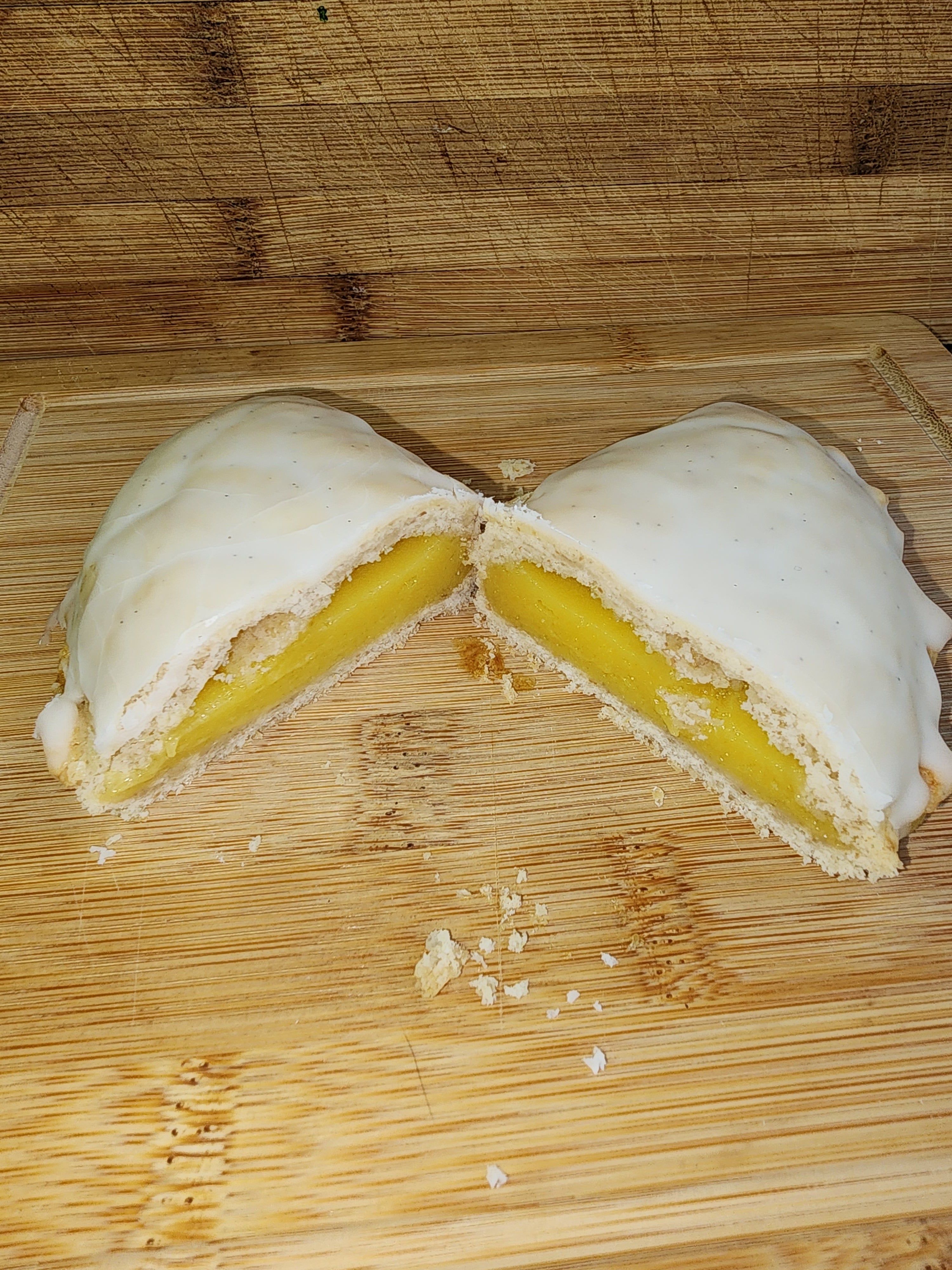 Sourdough Lemon Curd Hand Pie