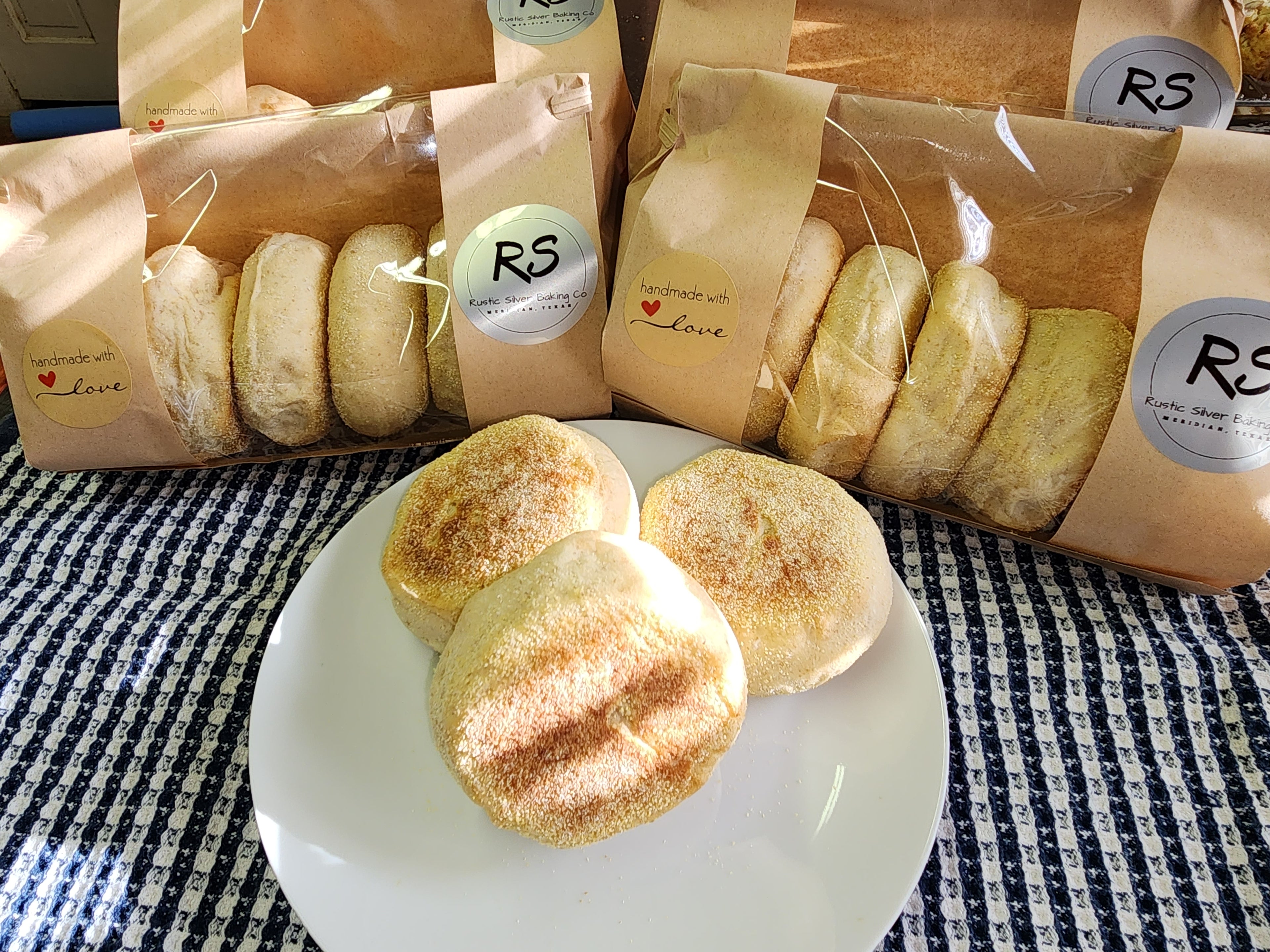 Sourdough English Muffins